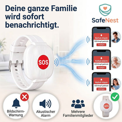 SafeNest™ SOS-Armband